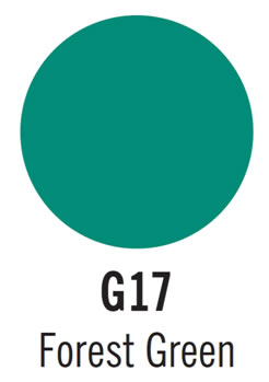 copic marker color forest green g17